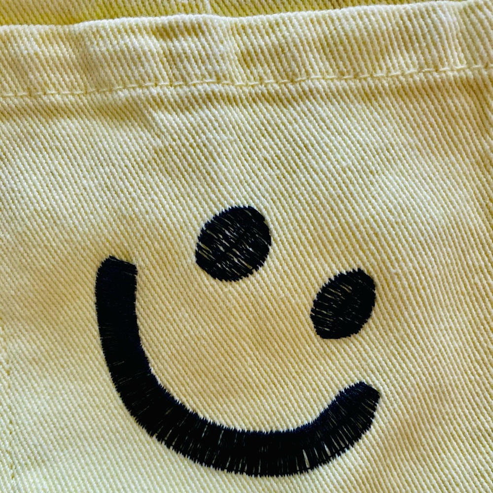 CIDER Smile Egg Yellow Skirt S - Picture 3 of 6